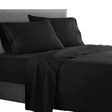 1500 Supreme Collection Buffalo Plaid Black Red 4 PC Microfiber Bed Sheet Set 1500 Supreme Collection Buffalo Plaid Black Red 4 PC Microfiber Bed Sheet Set